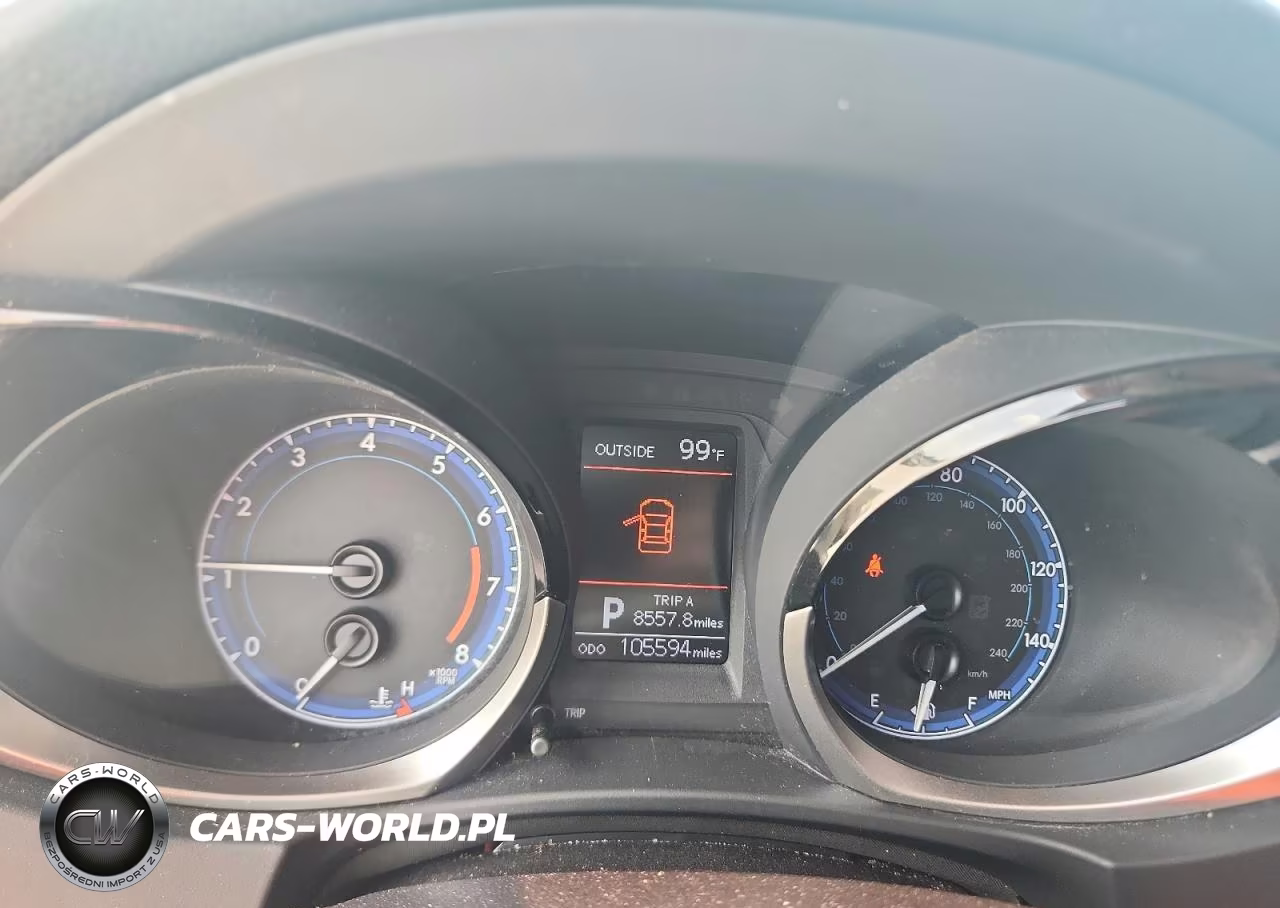2015 Toyota Corolla S Plus VIN:2T1BURHE7FC386867 - 9