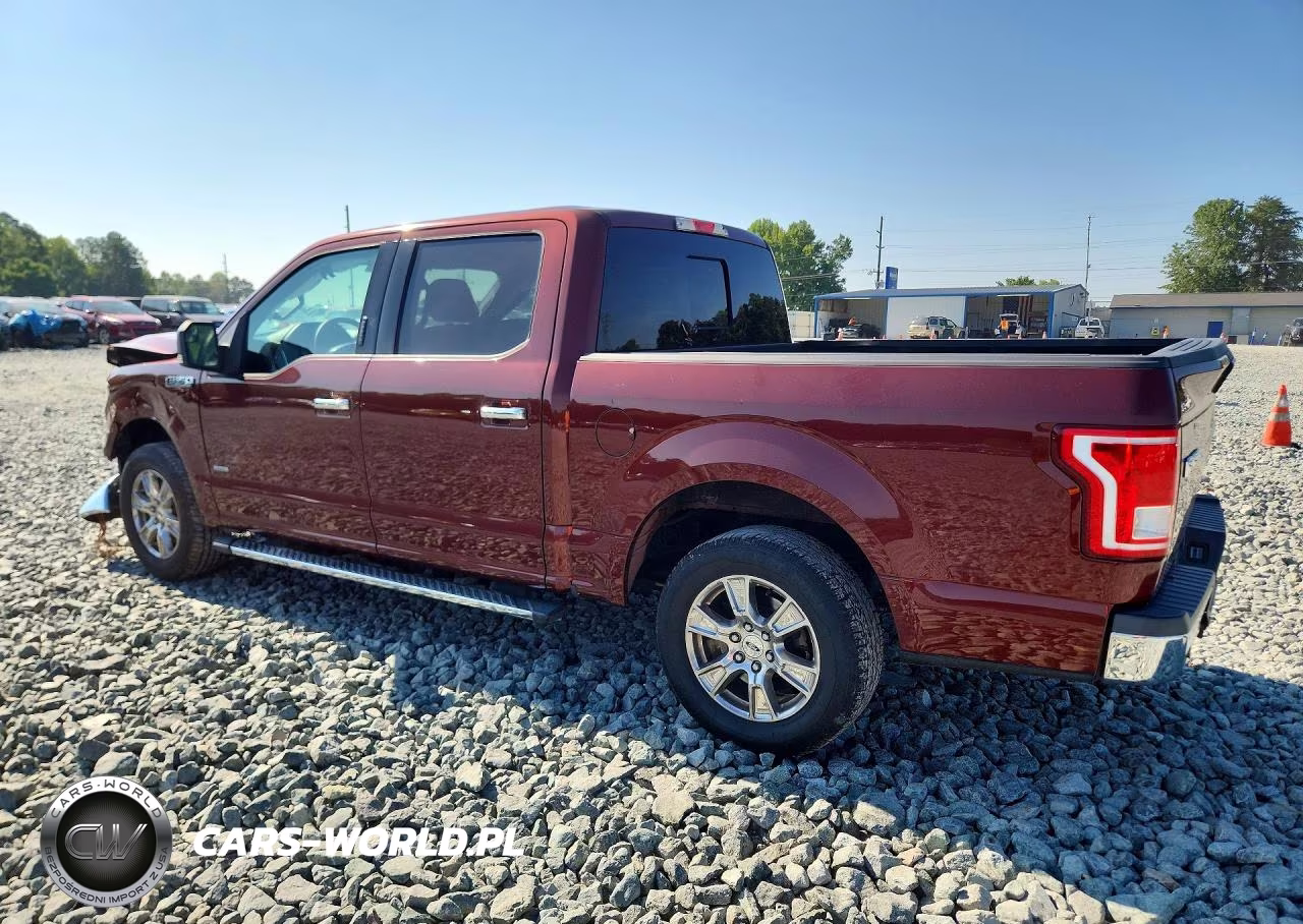2015 Ford F150 Supercrew VIN:1FTEW1CPXFKE65496 - 2