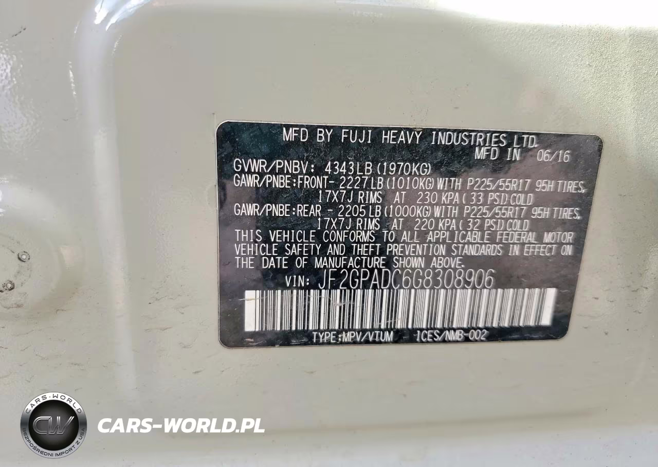 2016 Subaru Crosstrek Premium VIN:JF2GPADC6G8308906 - 12