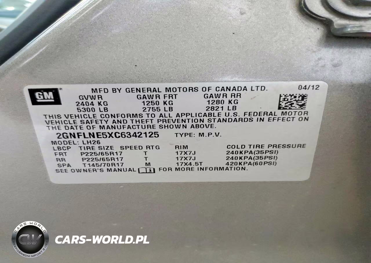 2012 Chevrolet Equinox Lt VIN:2GNFLNE5XC6342125 - 14