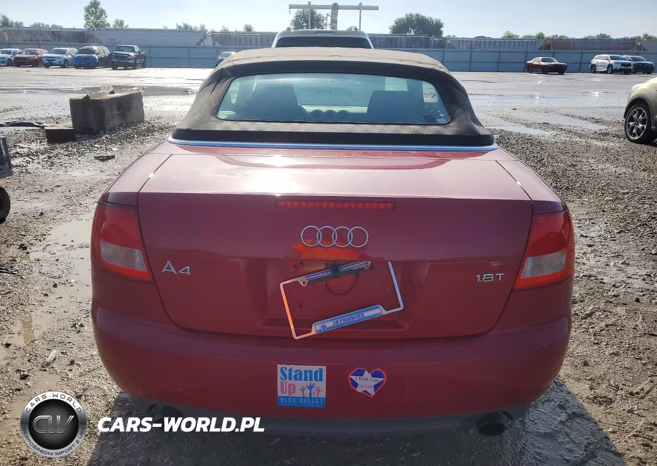2006 Audi A4 1.8 Cabriolet VIN:WAUAC48H26K007958 - 6