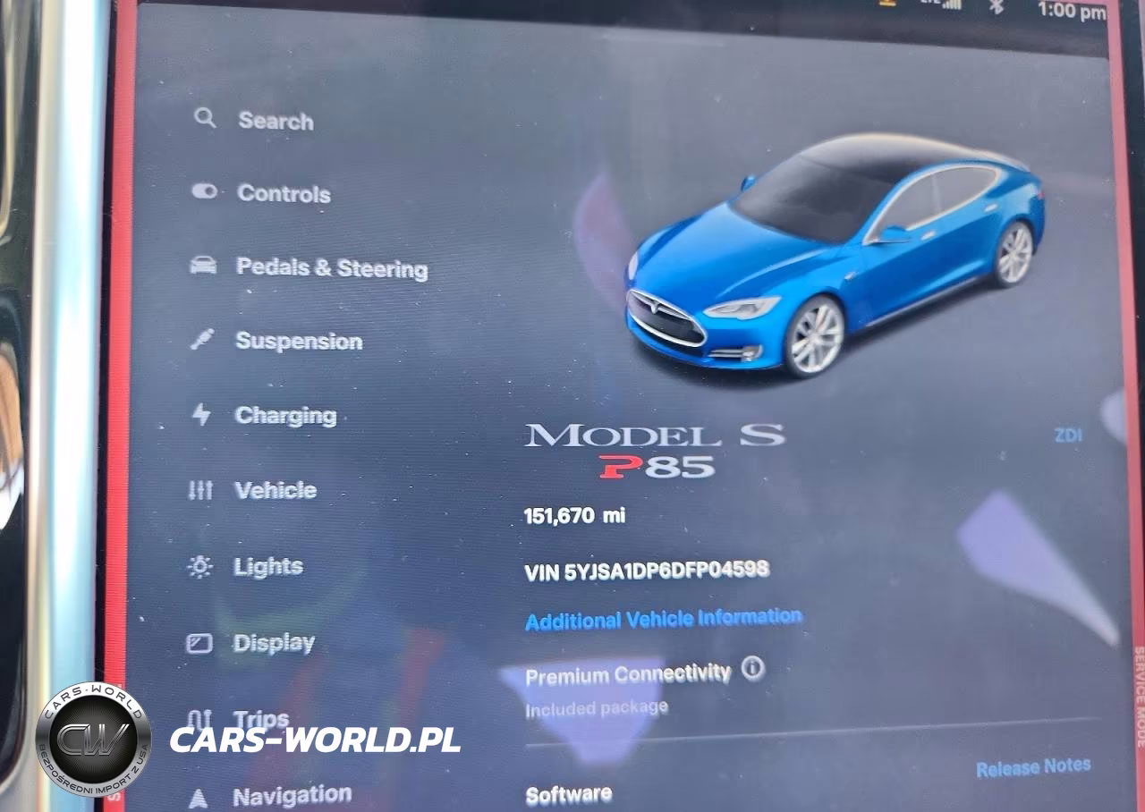 2013 Tesla Model S VIN:5YJSA1DP6DFP04598 - 9