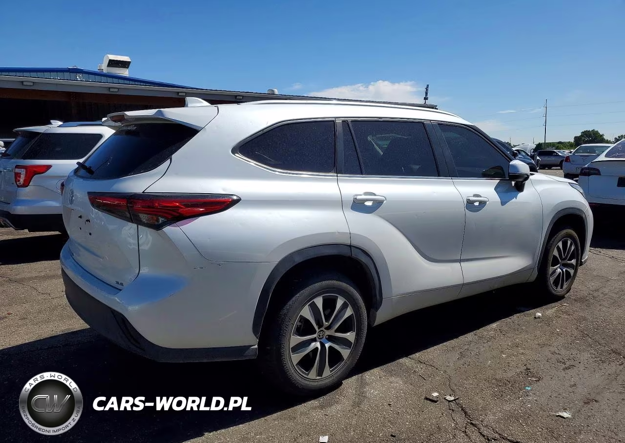 2023 Toyota Highlander Xle VIN:5TDKDRAHXPS035478 - 3