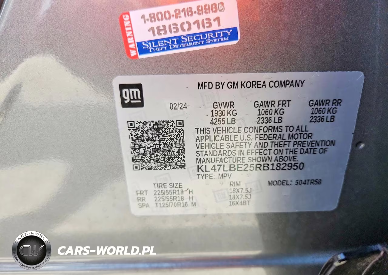 2024 Buick Envista Sport Touring VIN:KL47LBE25RB182950 - 13