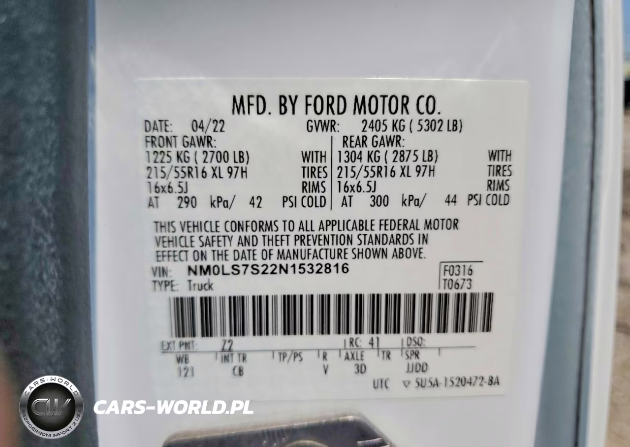 2022 Ford Transit Connect Xl VIN:NM0LS7S22N1532816 - 13