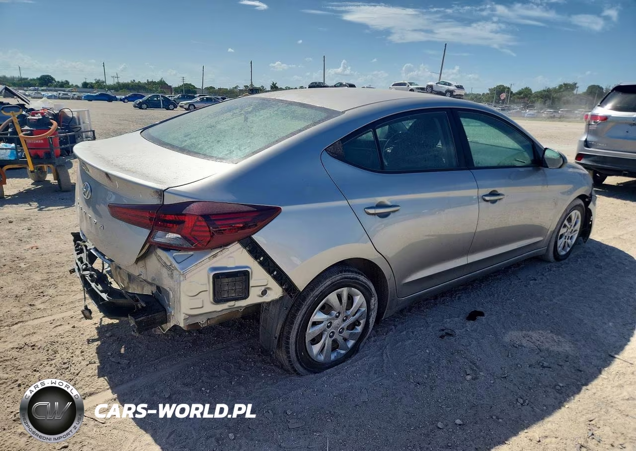 2020 Hyundai Elantra Se VIN:5NPD74LF5LH615395 - 3