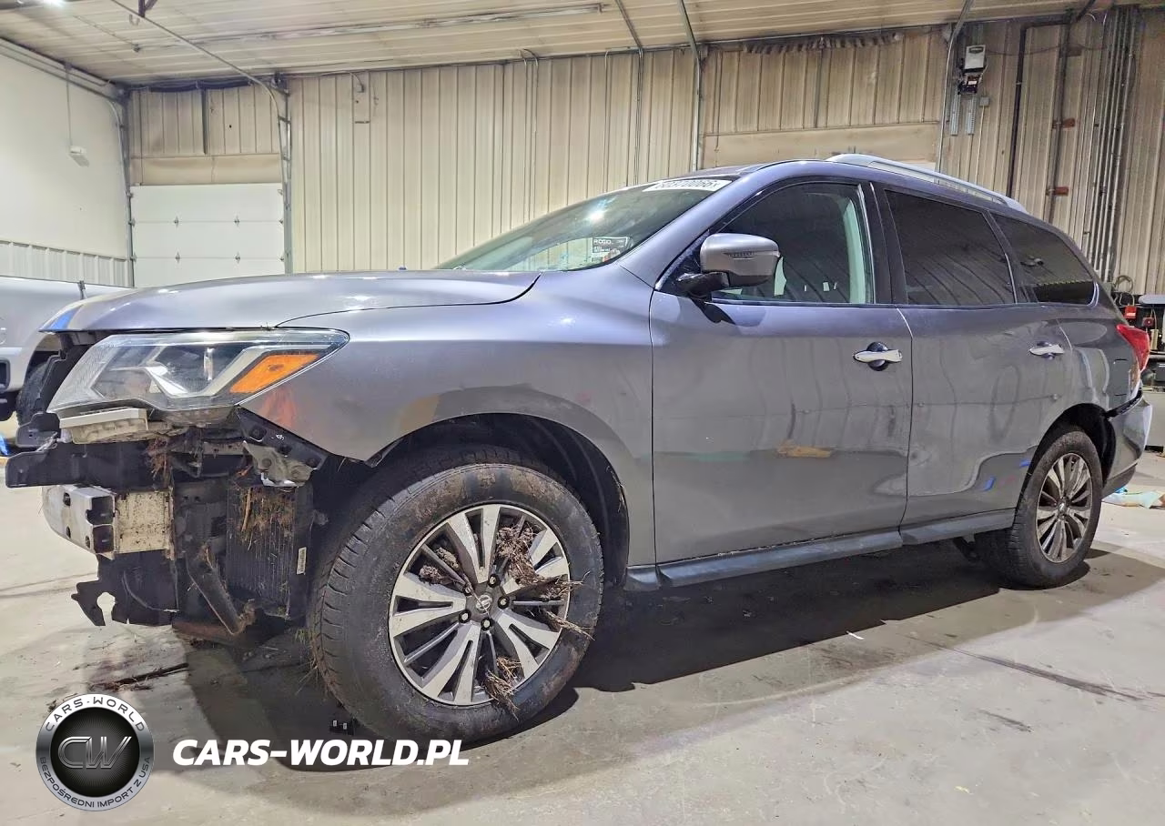 2017 Nissan Pathfinder Sv VIN:5N1DR2MMXHC663730 - 1
