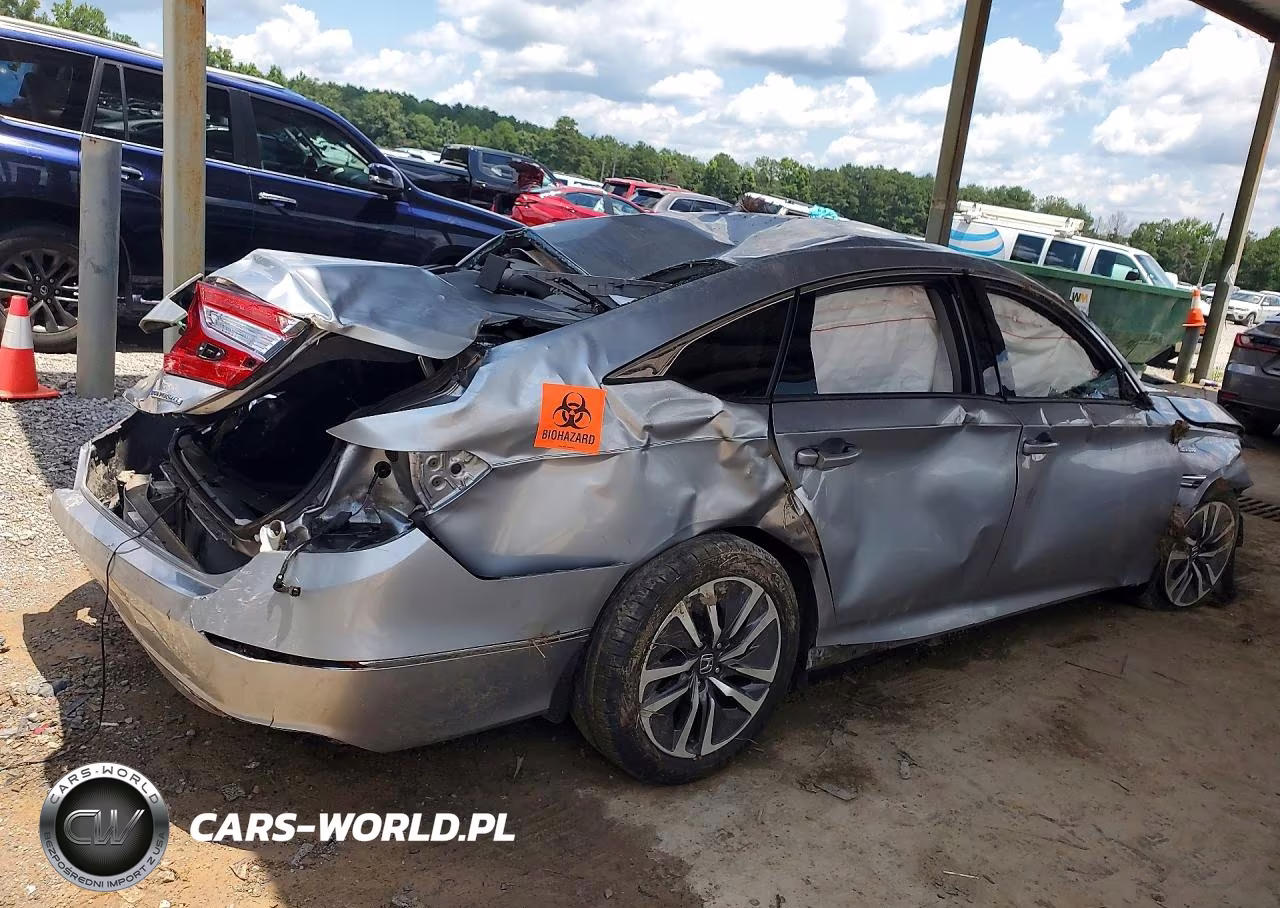 2018 Honda Accord Hybrid Exl VIN:1HGCV3F56JA009284 - 3
