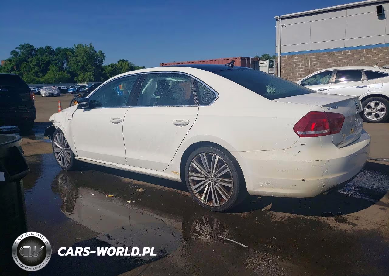 2015 Volkswagen Passat Se VIN:1VWBT7A30FC021839 - 2