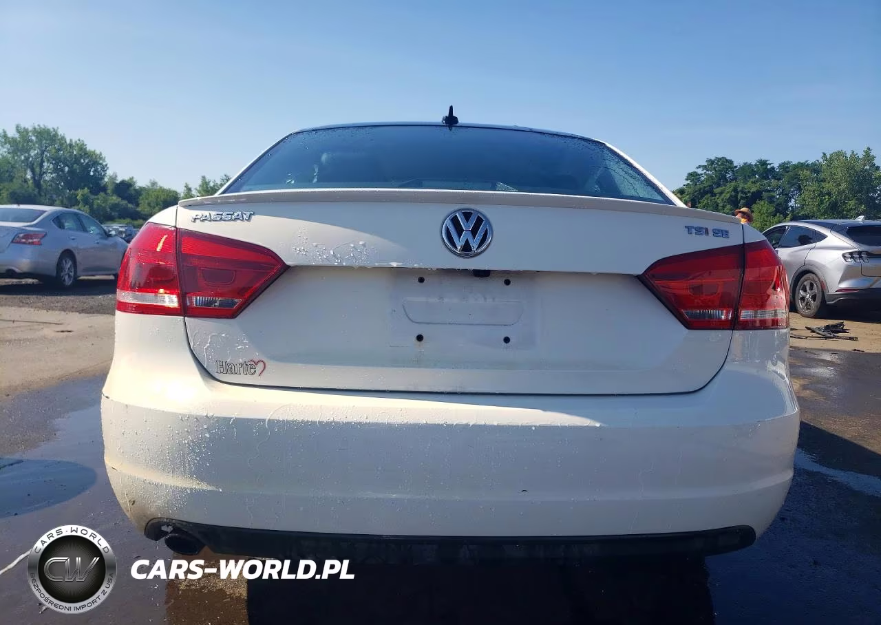 2015 Volkswagen Passat Se VIN:1VWBT7A30FC021839 - 6