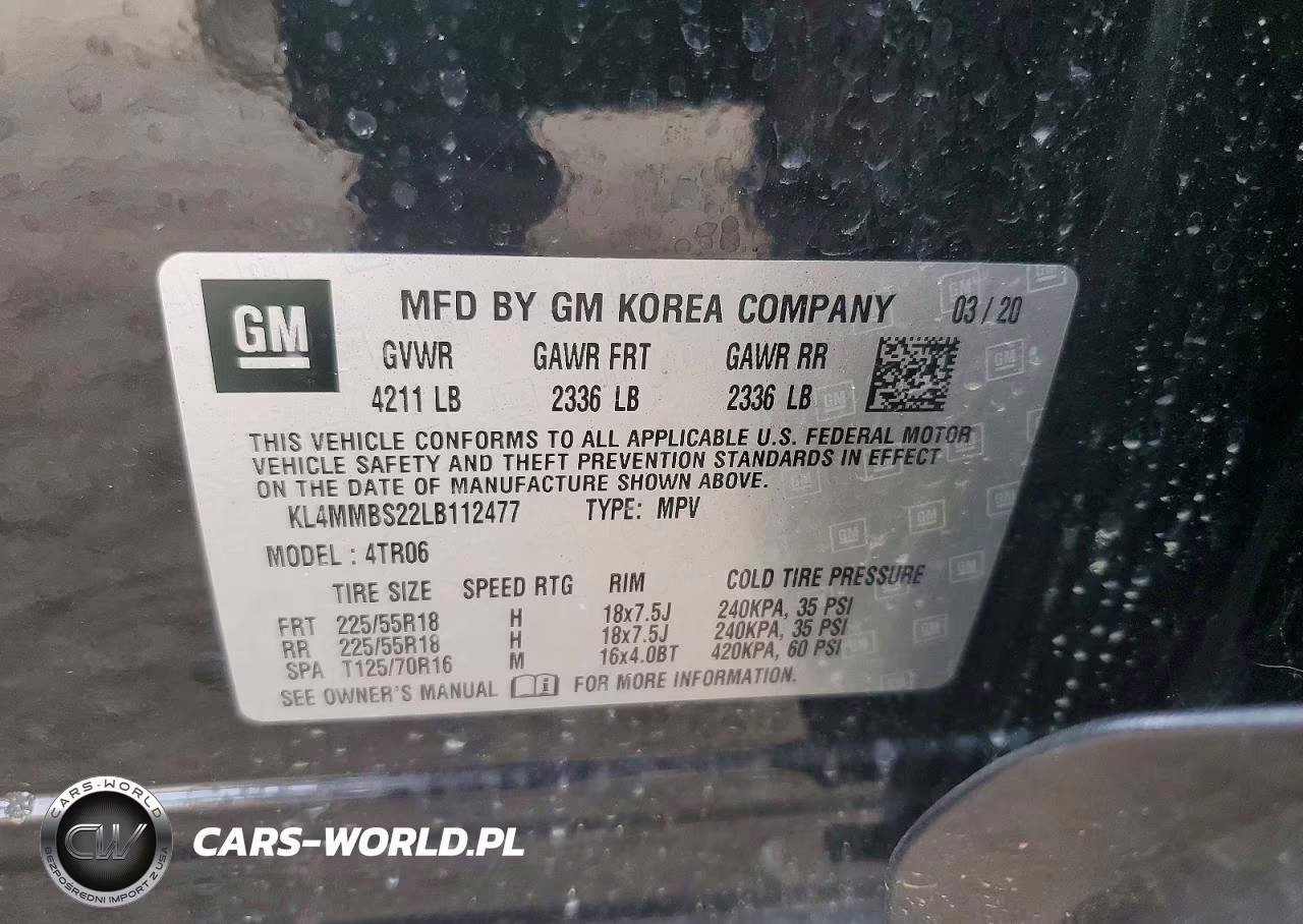 2020 Buick Encore Gx Preferred VIN:KL4MMBS22LB112477 - 14