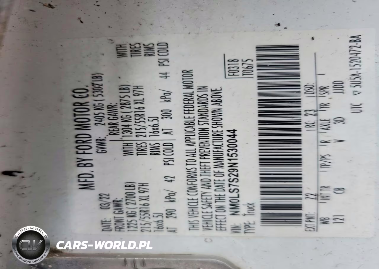 2022 Ford Transit Connect Xl Delivery Van VIN:NM0LS7S29N1530044 - 13