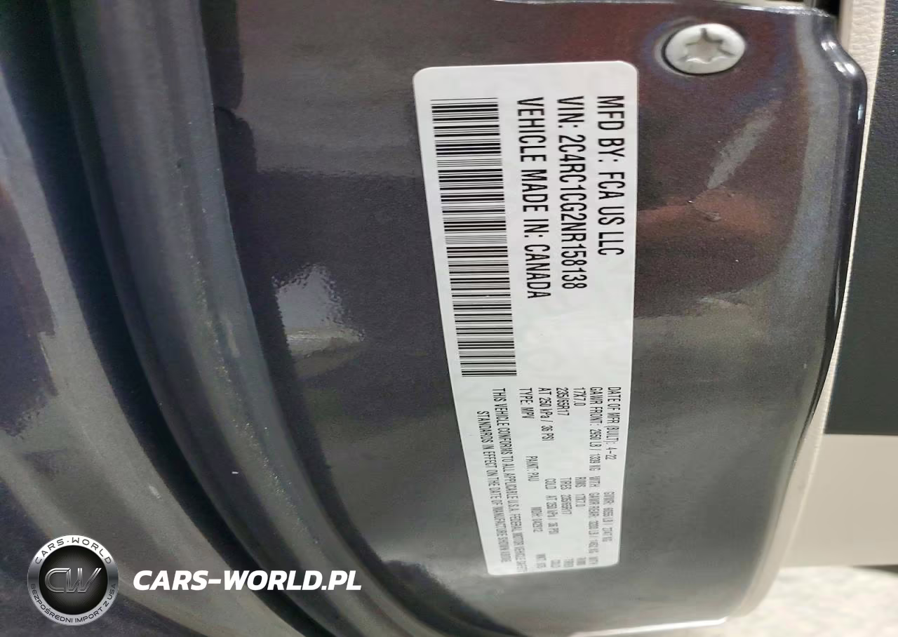 2022 Chrysler Voyager Lx VIN:2C4RC1CG2NR158138 - 13
