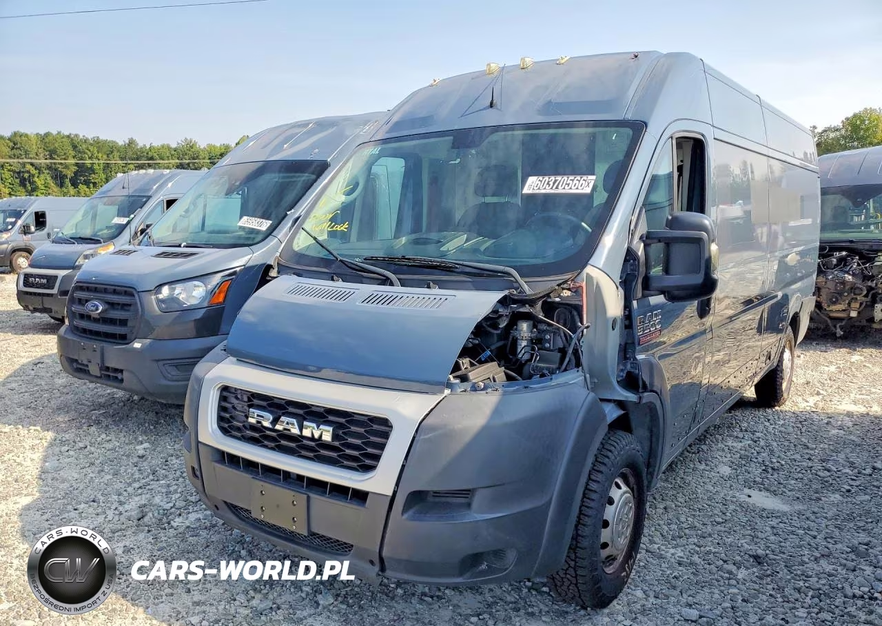 2020 Ram Promaster 3500 Delivery Van VIN:3C6URVJG0LE139953 - 1