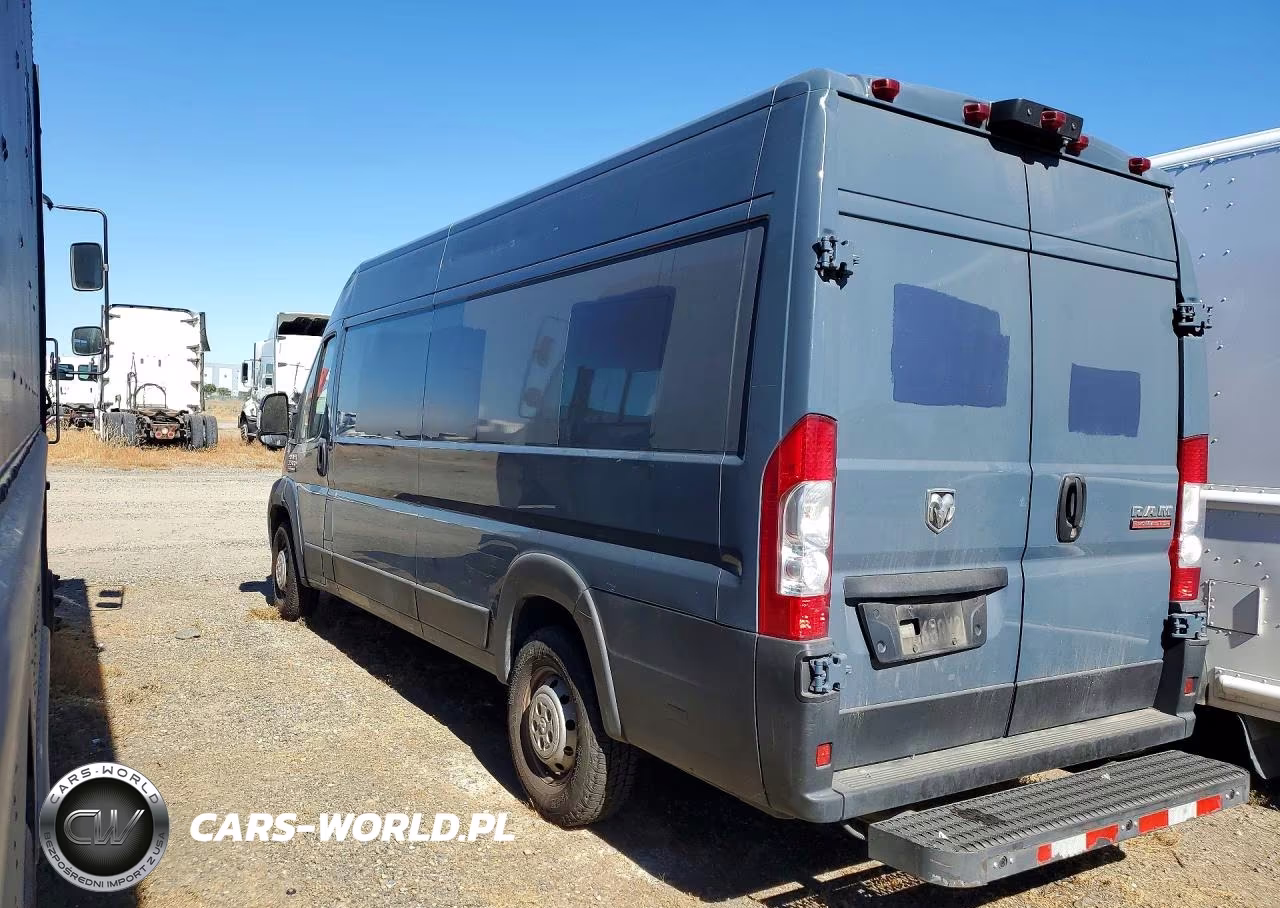 2020 Ram Promaster 3500 Delivery Van VIN:3C6URVJG3LE144662 - 2