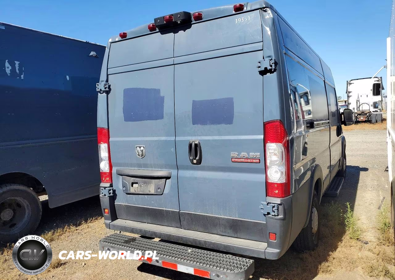 2020 Ram Promaster 3500 Delivery Van VIN:3C6URVJG3LE144662 - 3