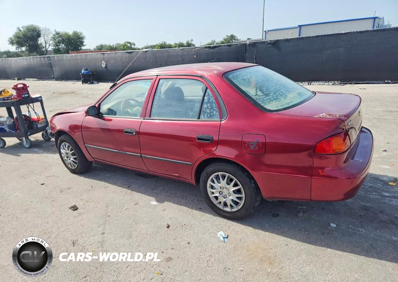 2000 Toyota Corolla Ve VIN:2T1BR12E6YC375180 - 2