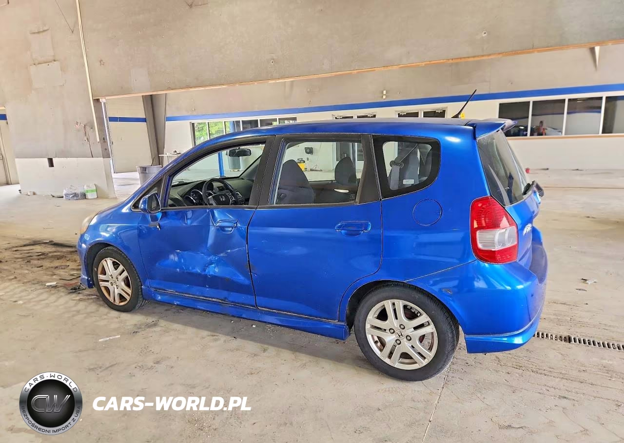 2007 Honda Fit S VIN:JHMGD38697S036814 - 2