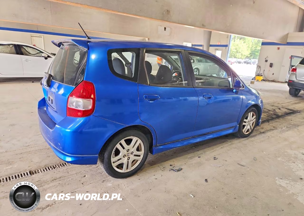 2007 Honda Fit S VIN:JHMGD38697S036814 - 3