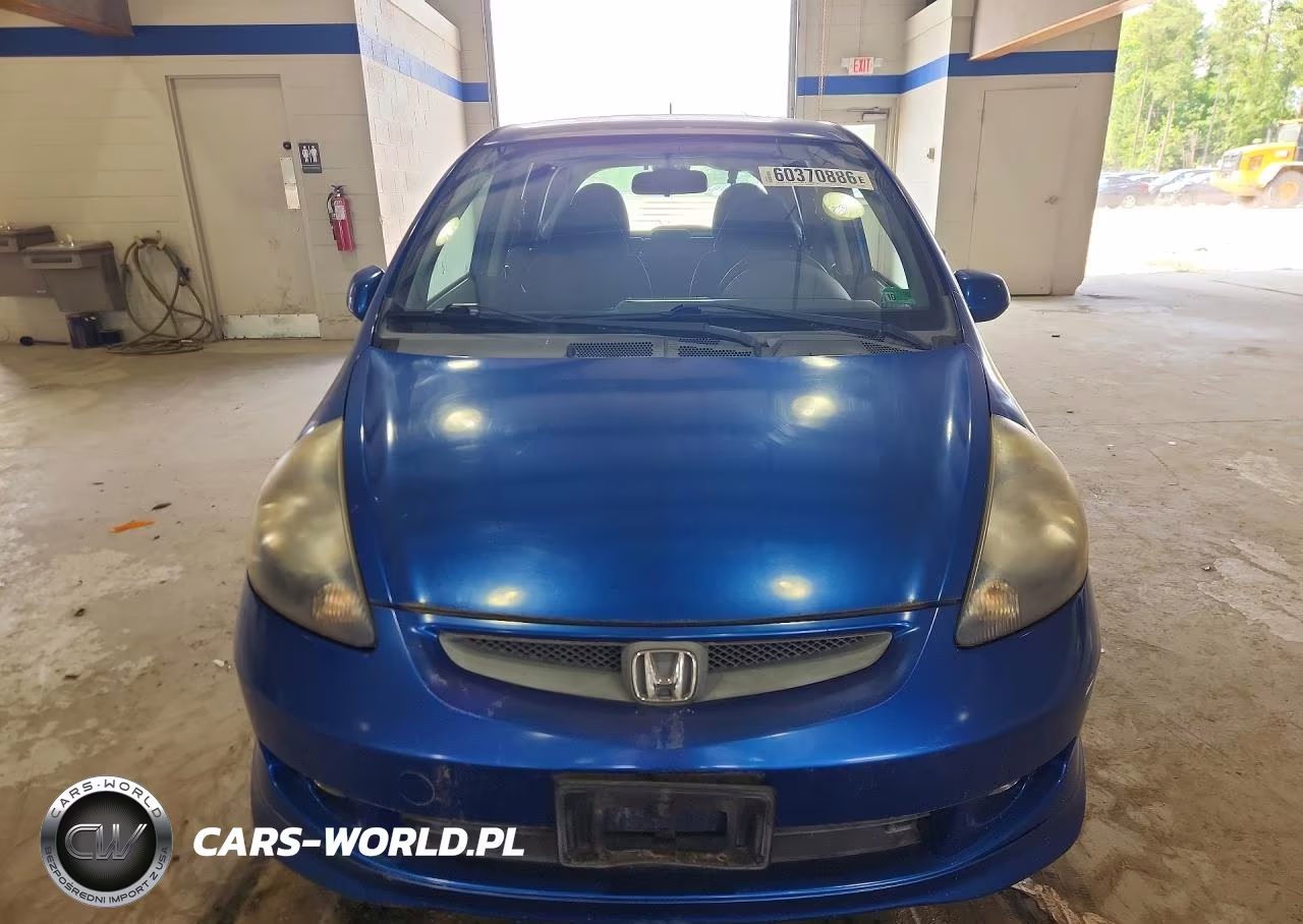 2007 Honda Fit S VIN:JHMGD38697S036814 - 5