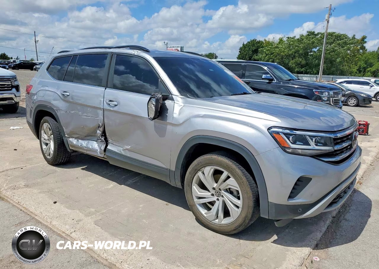 2022 Volkswagen Atlas Se VIN:1V2HR2CA4NC515421 - 4