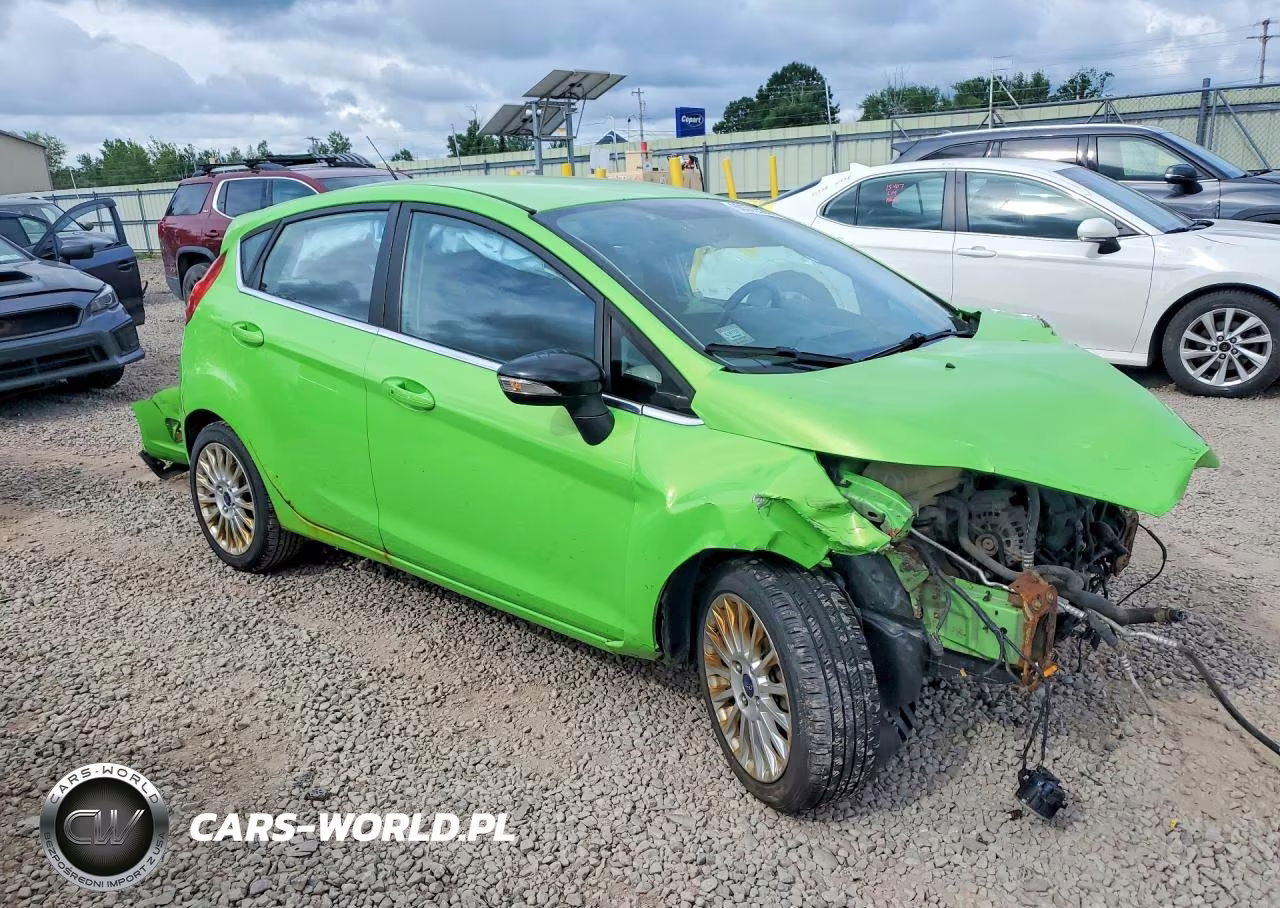2014 Ford Fiesta Titanium VIN:3FADP4FJ4EM168254 - 4