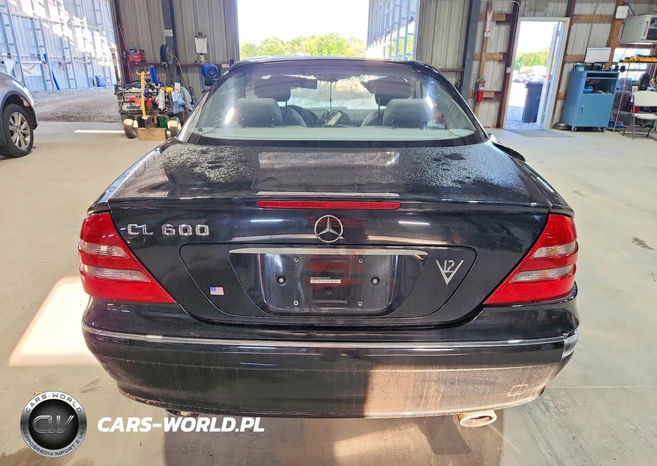 2002 Mercedes-Benz Cl600 VIN:WDBPJ78J92A023645 - 6