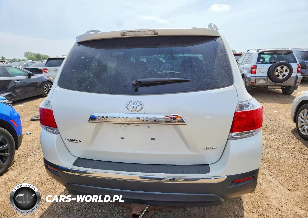 2012 Toyota Highlander Base VIN:5TDZA3EH3CS019230 - 6