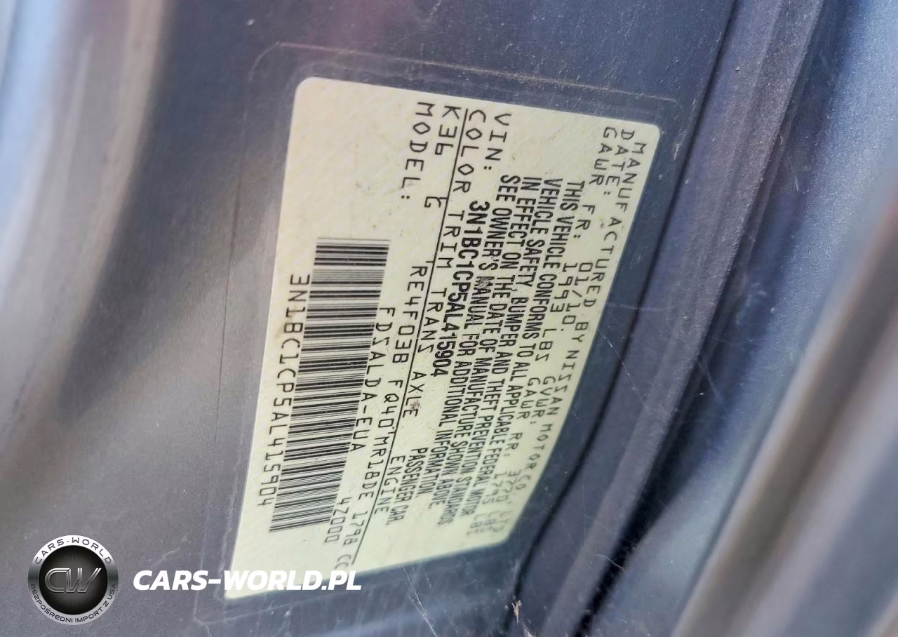 2010 Nissan Versa 1.8 S VIN:3N1BC1CP5AL415904 - 12