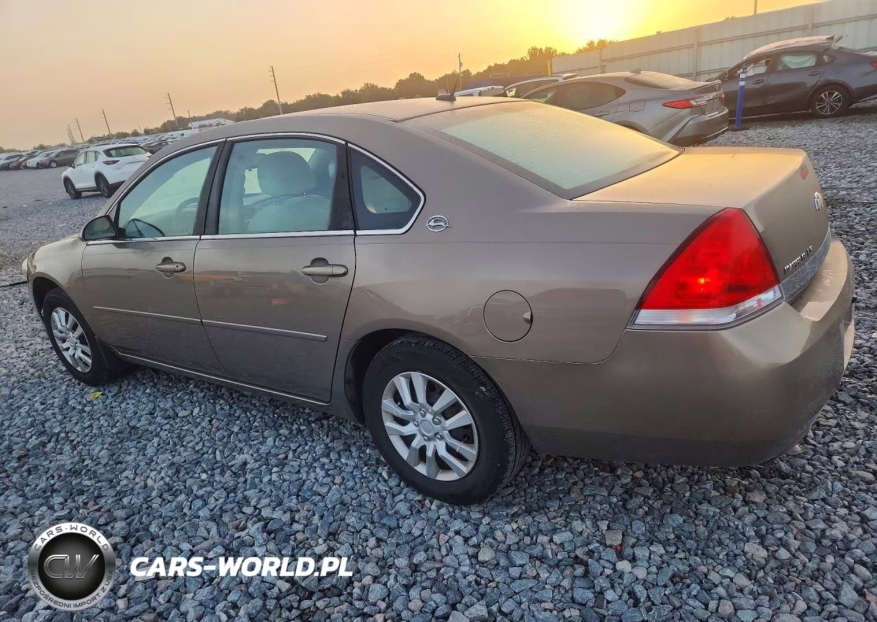 2007 Chevrolet Impala Ls VIN:2G1WB58K679382938 - 2