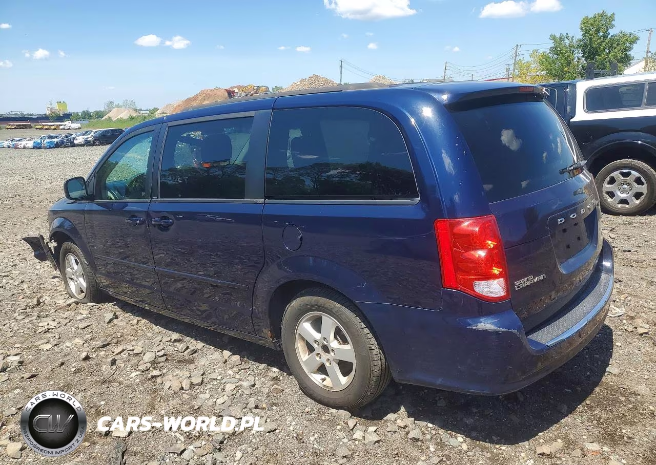 2012 Dodge Grand Caravan Sxt VIN:2C4RDGCG9CR378549 - 2