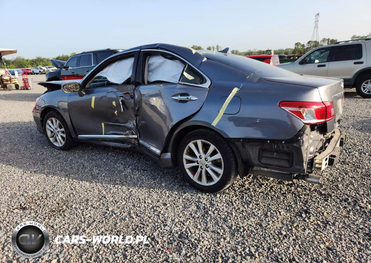2012 Lexus Es 350 VIN:JTHBK1EG7C2491267 - 2