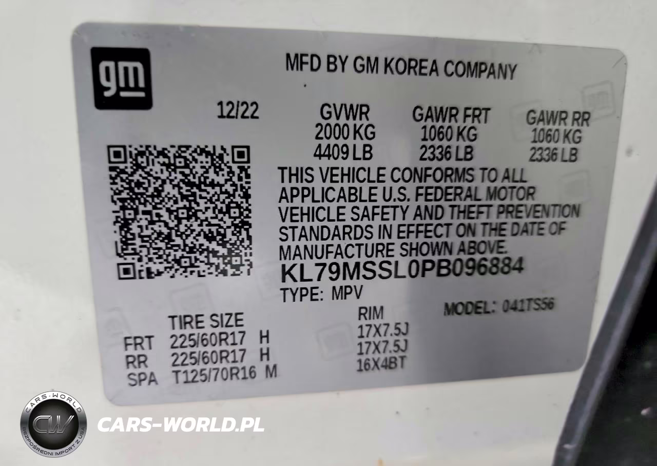2023 Chevrolet Trailblazer Activ VIN:KL79MSSL0PB096884 - 12
