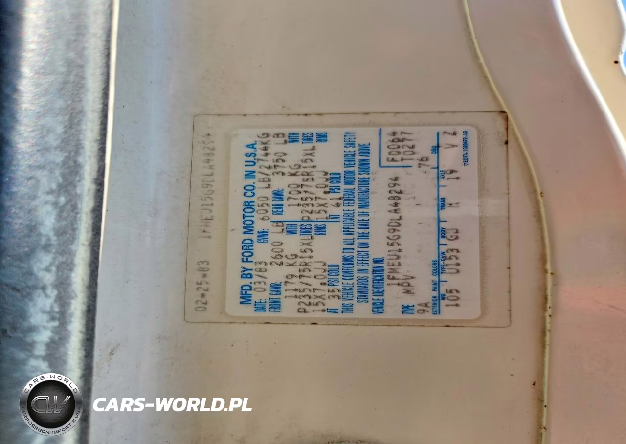 1983 Ford Bronco U100 VIN:1FMEU15G9DLA48294 - 13