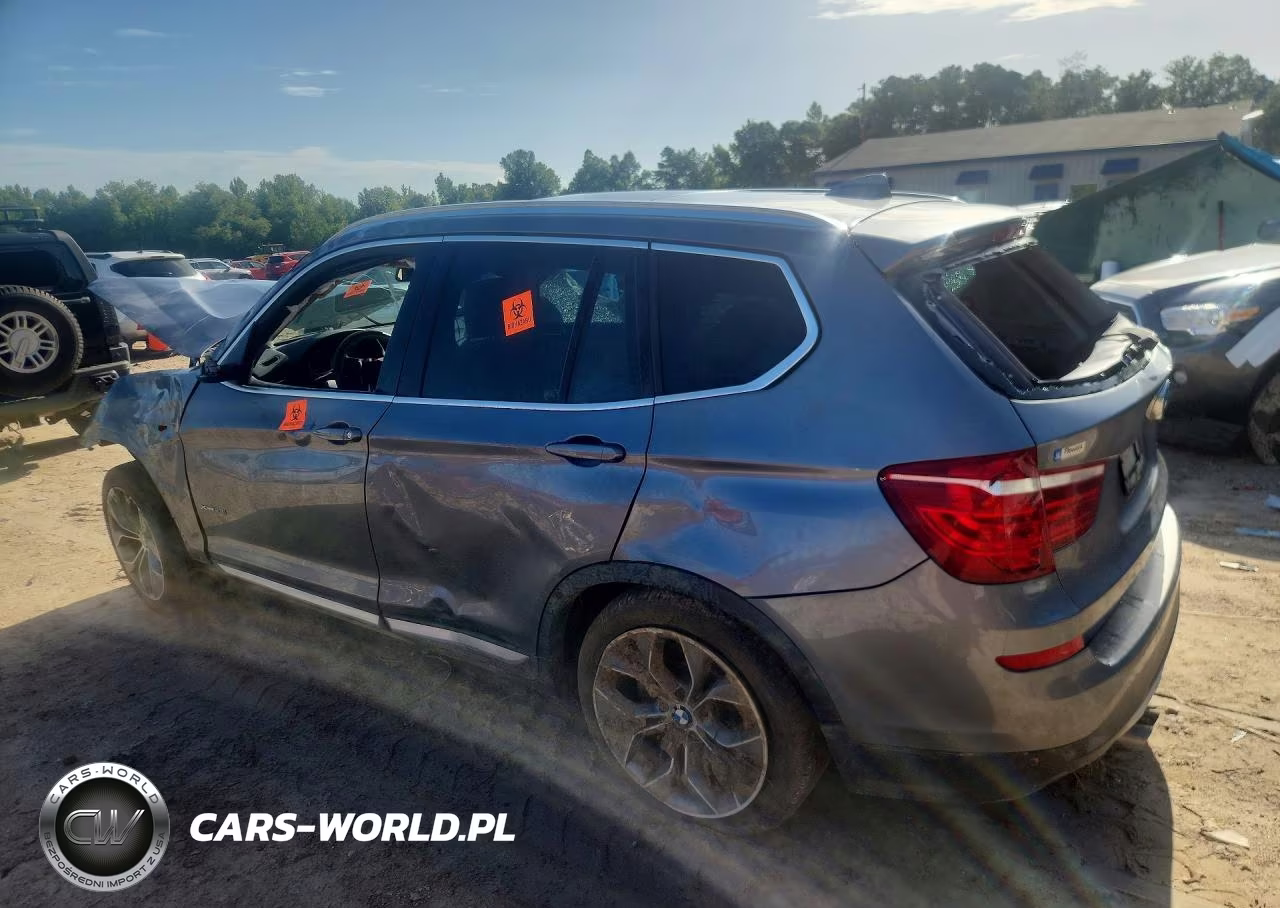 2017 BMW X3 xDrive28I VIN:5UXWX9C55H0T12598 - 2
