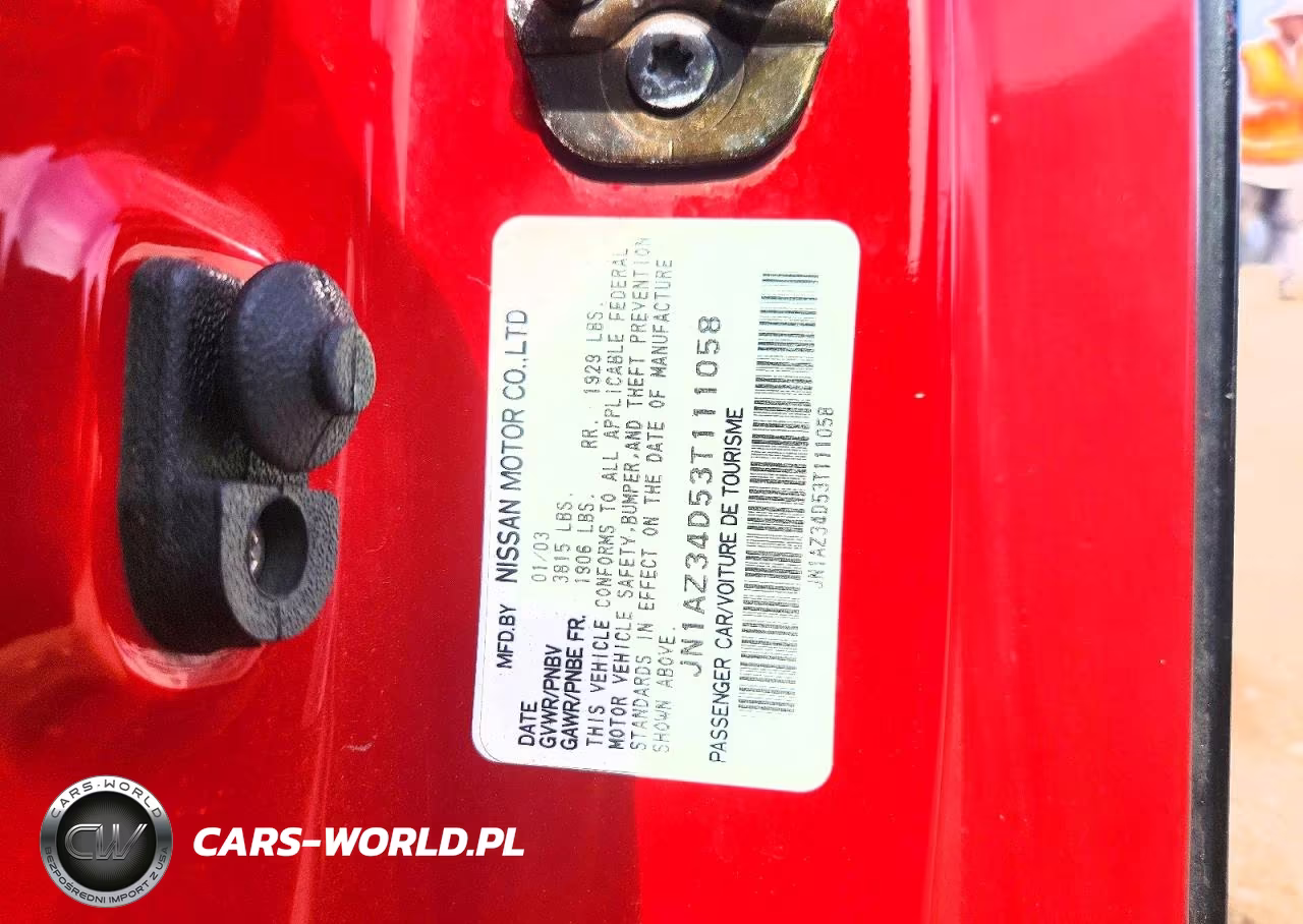 2003 Nissan 350Z Coupe VIN:JN1AZ34D53T111058 - 13