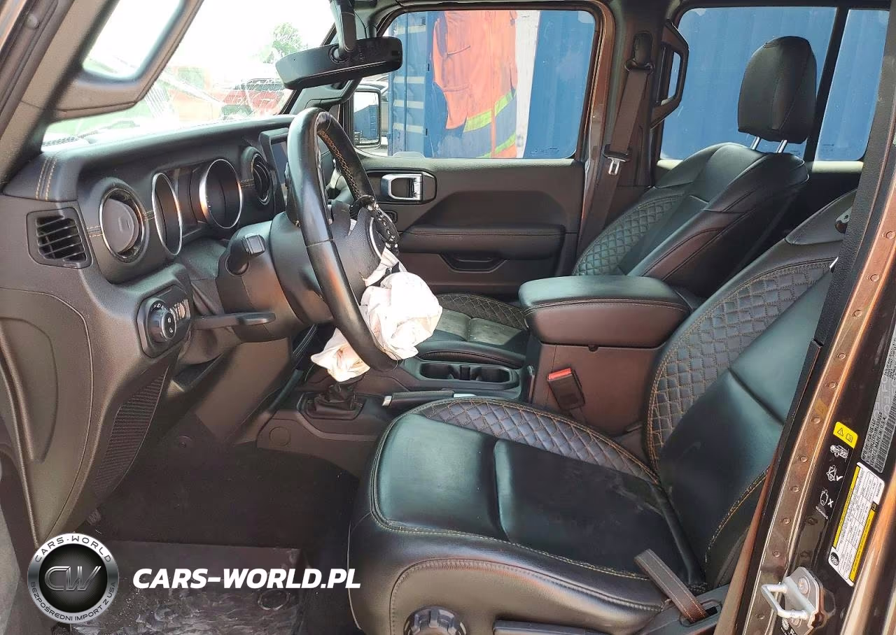 2021 Jeep Gladiator Overland VIN:1C6HJTFG1ML593269 - 7
