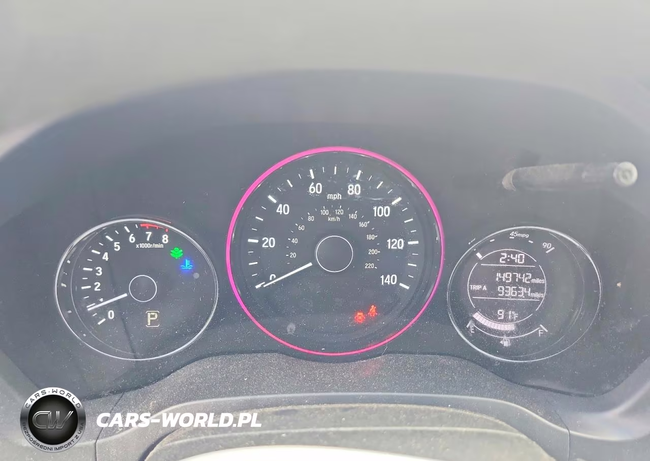 2016 Honda Hr-V Lx VIN:3CZRU6H34GM753724 - 9