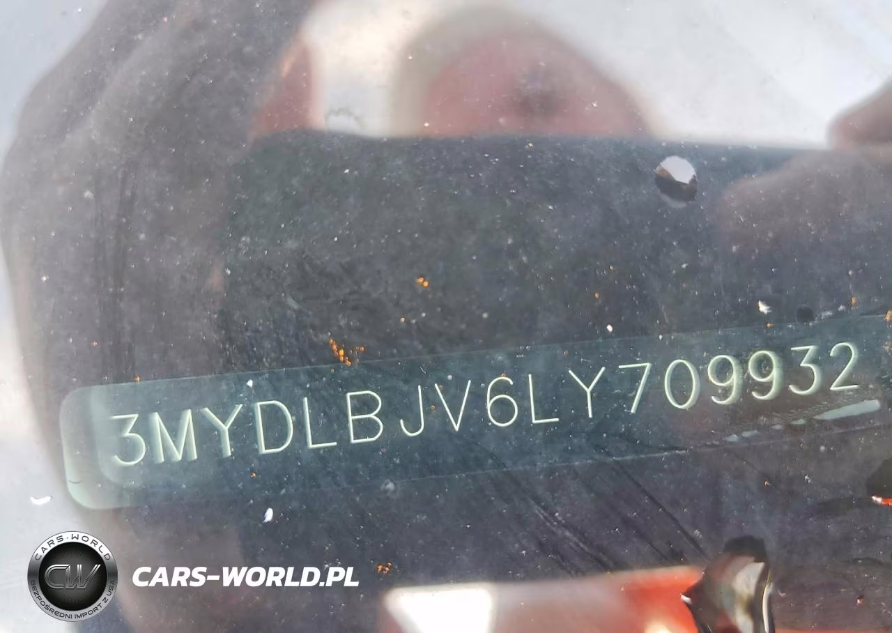 2020 Toyota Yaris Hatchback Le VIN:3MYDLBJV6LY709932 - 12