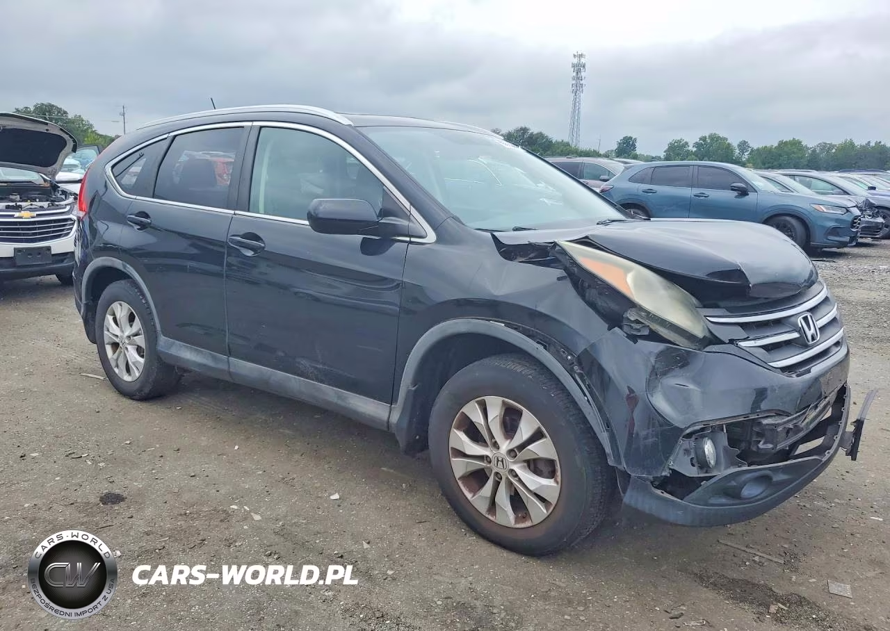 2013 Honda Cr-V Exl VIN:2HKRM4H76DH630019 - 4