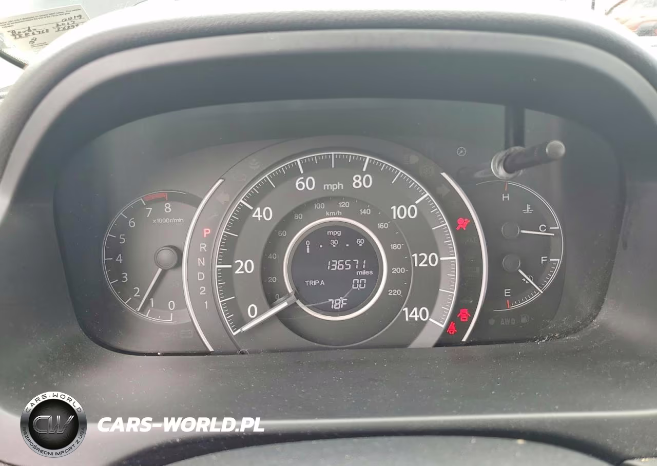 2013 Honda Cr-V Exl VIN:2HKRM4H76DH630019 - 9