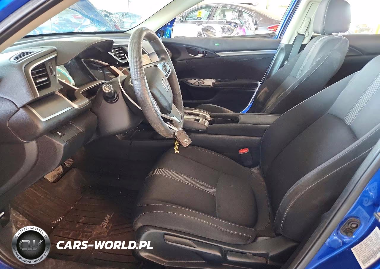 2017 Honda Civic Ex VIN:19XFC2F78HE019609 - 7