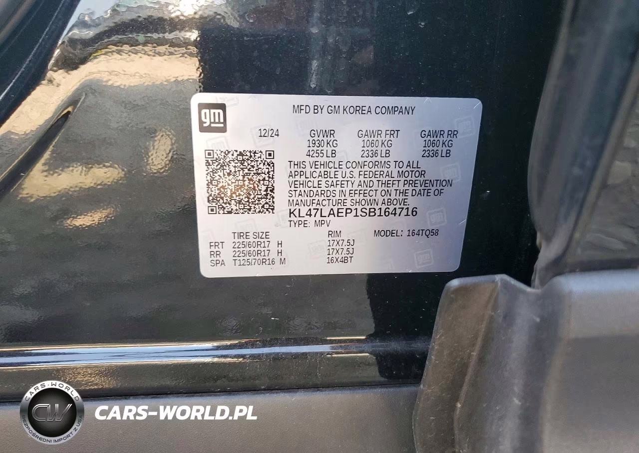 2025 Buick Envista Preferred VIN:KL47LAEP1SB164716 - 13