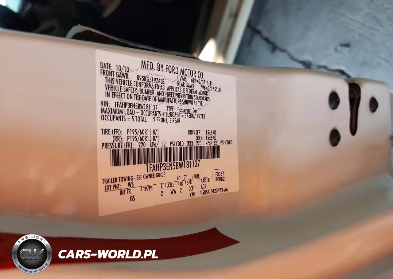 2011 Ford Focus S VIN:1FAHP3EN5BW181137 - 13