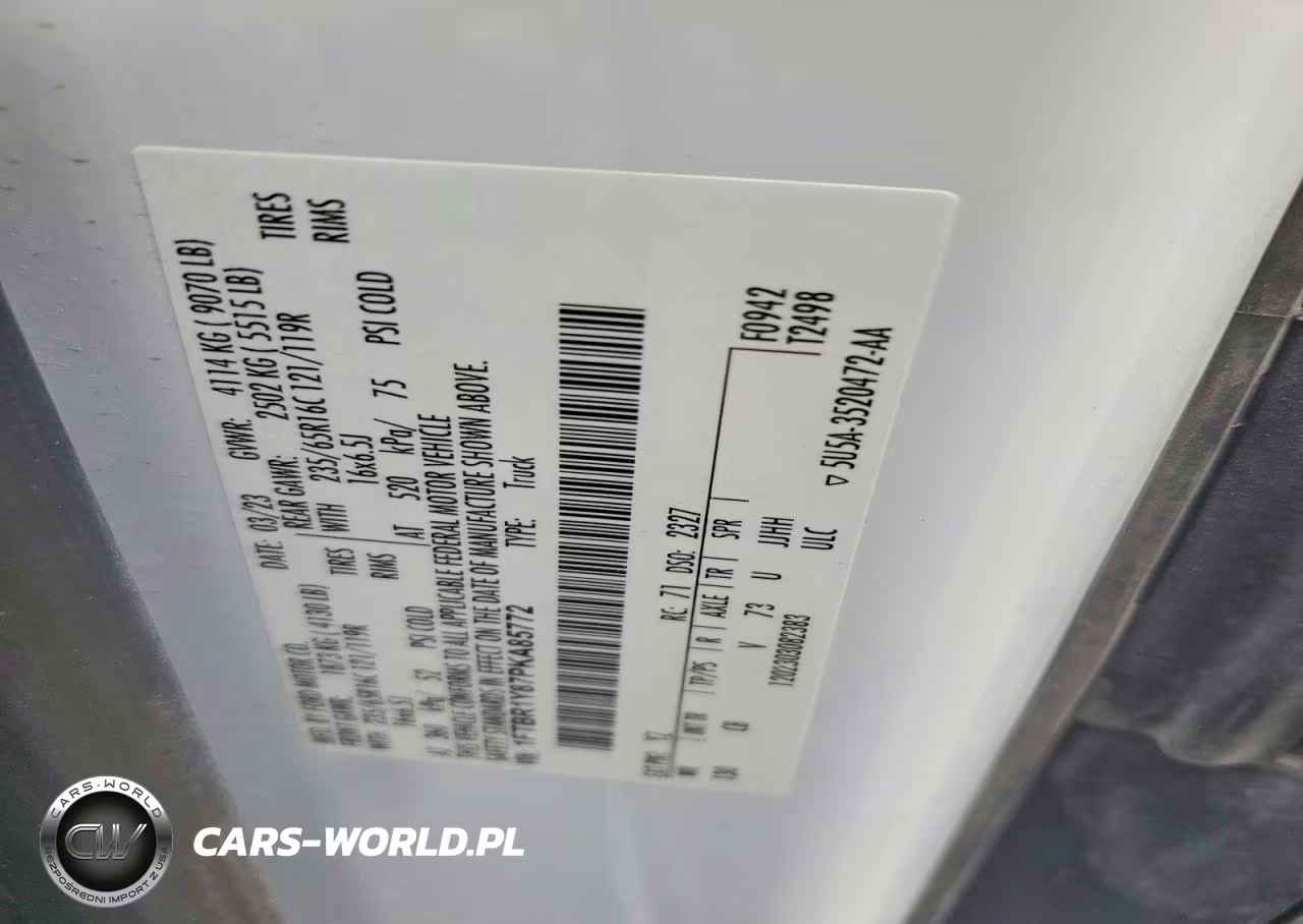 2023 Ford Transit 250 Delivery Van VIN:1FTBR1Y87PKA85772 - 13