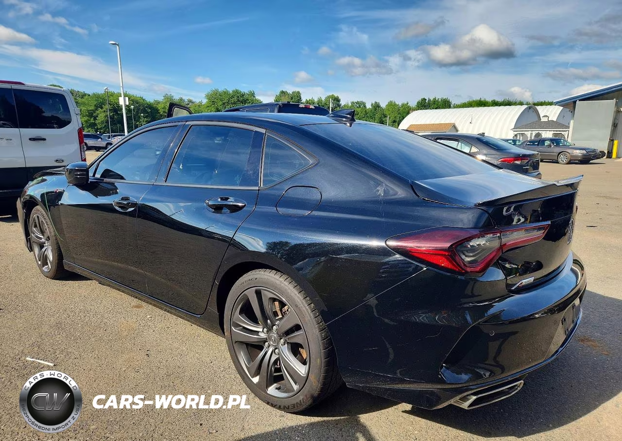 2021 Acura Tlx Tech A VIN:19UUB6F53MA001291 - 2