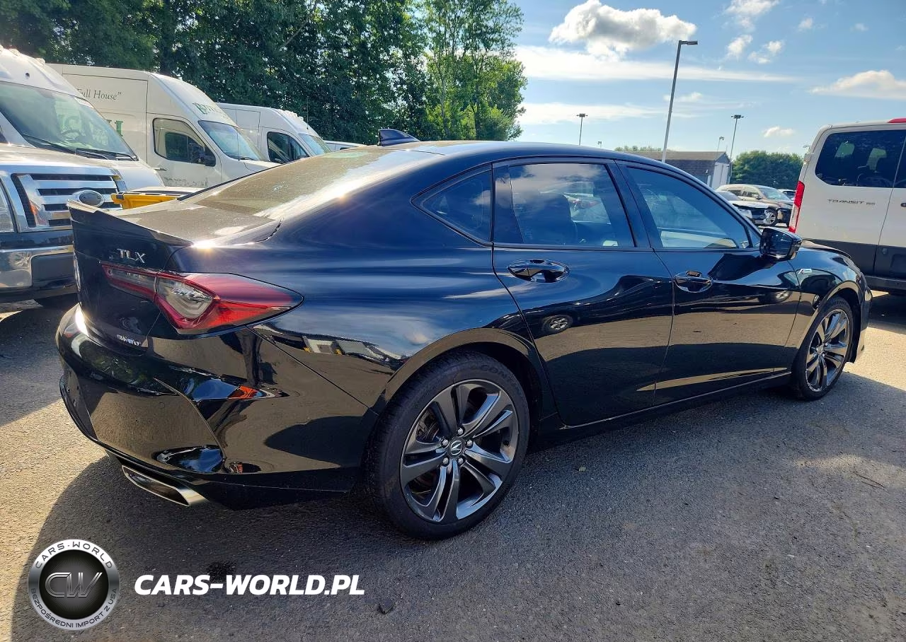 2021 Acura Tlx Tech A VIN:19UUB6F53MA001291 - 3