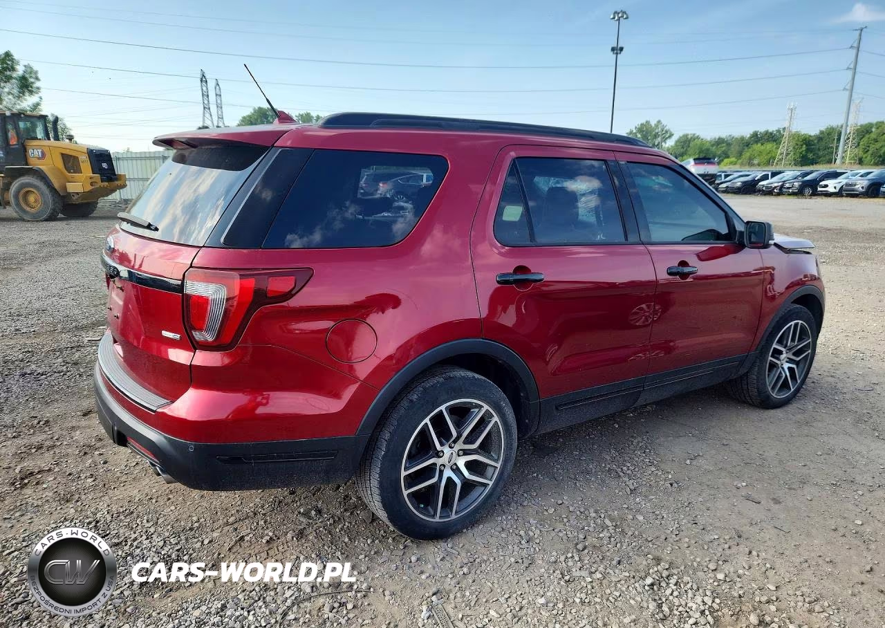 2018 Ford Explorer Sport VIN:1FM5K8GT6JGC48787 - 3