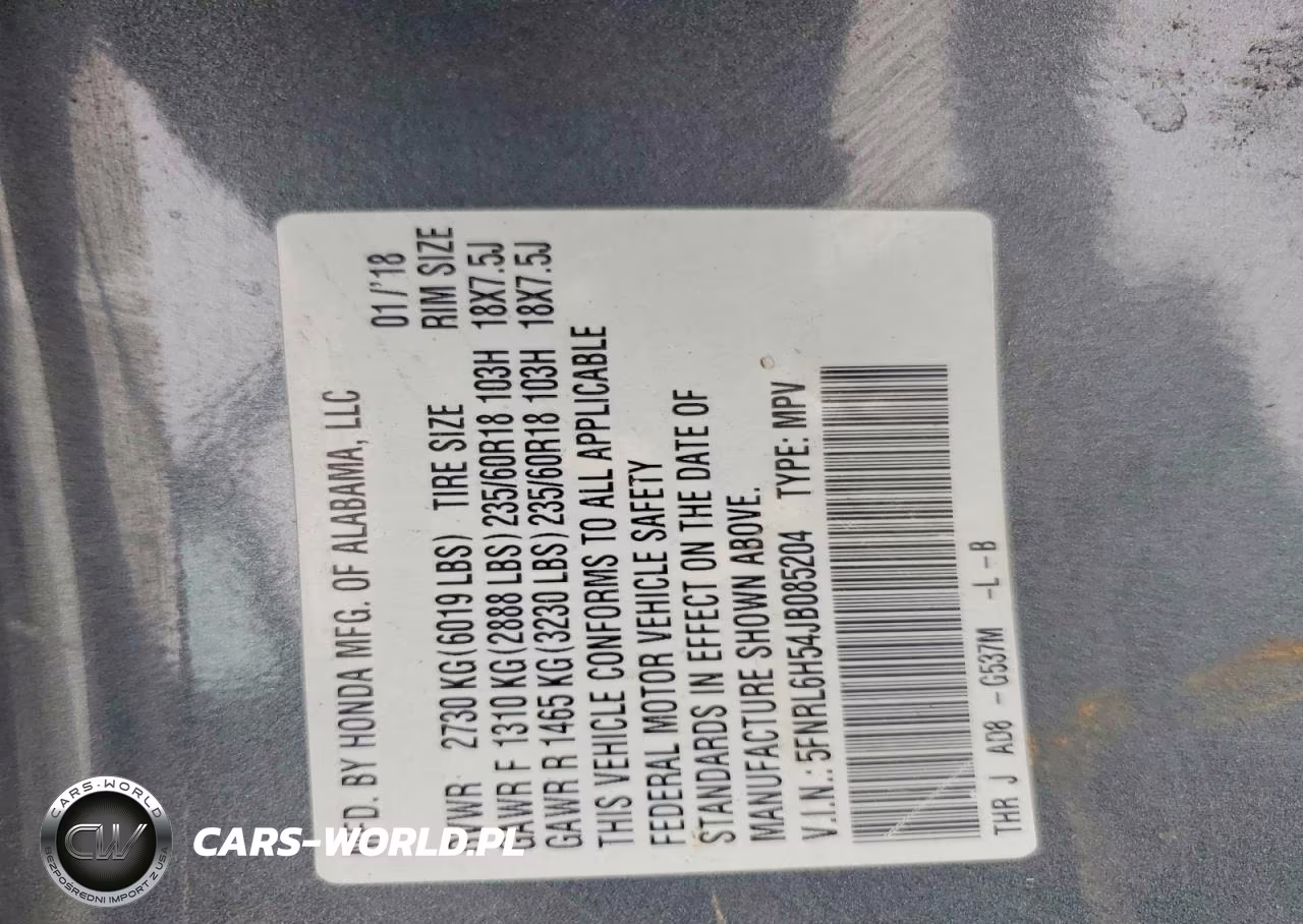 2018 Honda Odyssey Ex VIN:5FNRL6H54JB085204 - 13
