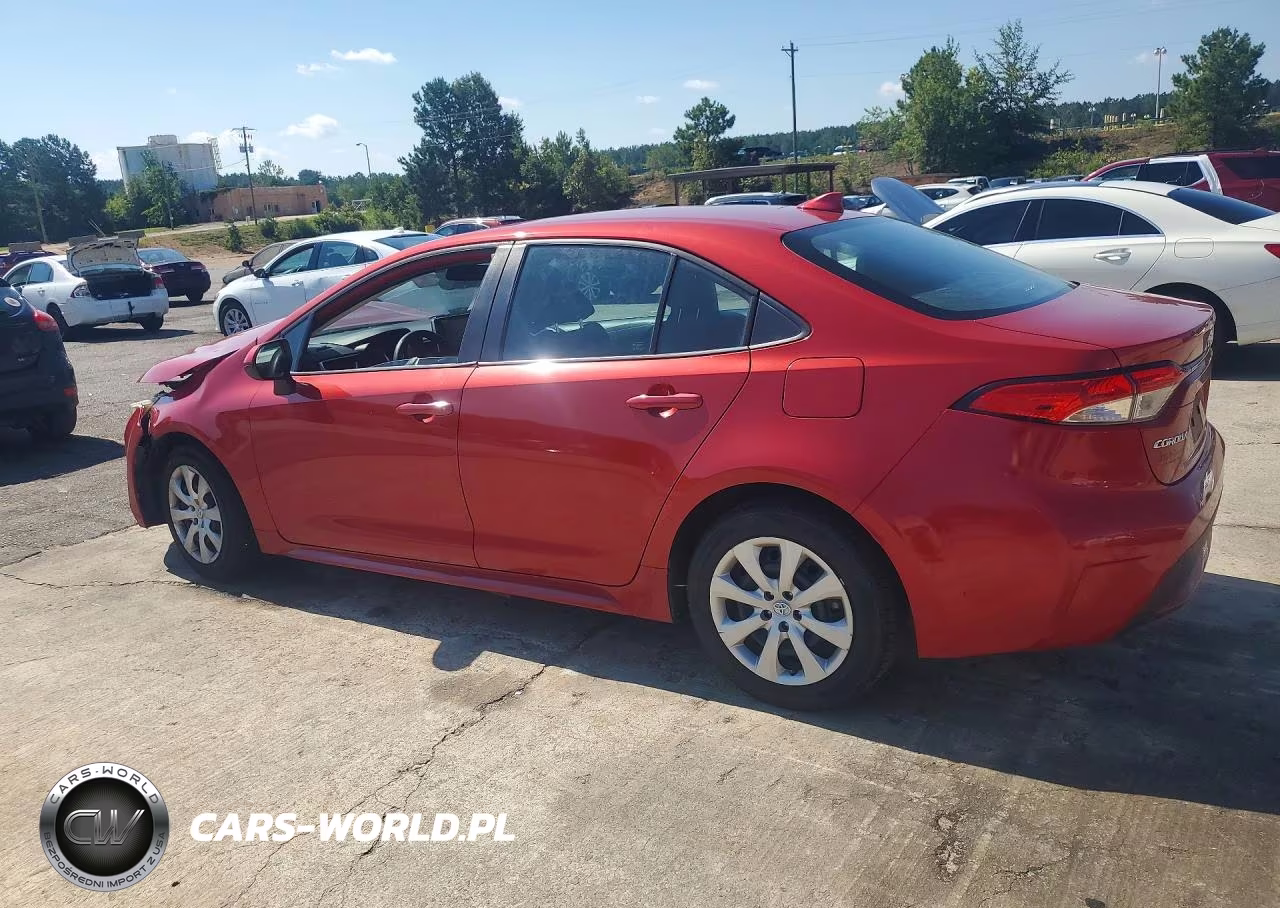2021 Toyota Corolla Le VIN:5YFEPMAEXMP183440 - 2
